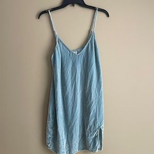 Reformation Light Blue Mini Dress Size L